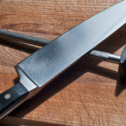 Chef's Knife with Custom Handle